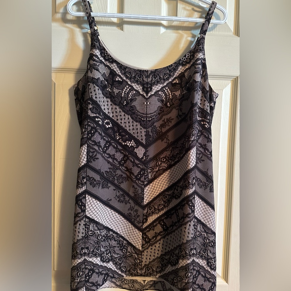 Cabi Lace slip dress